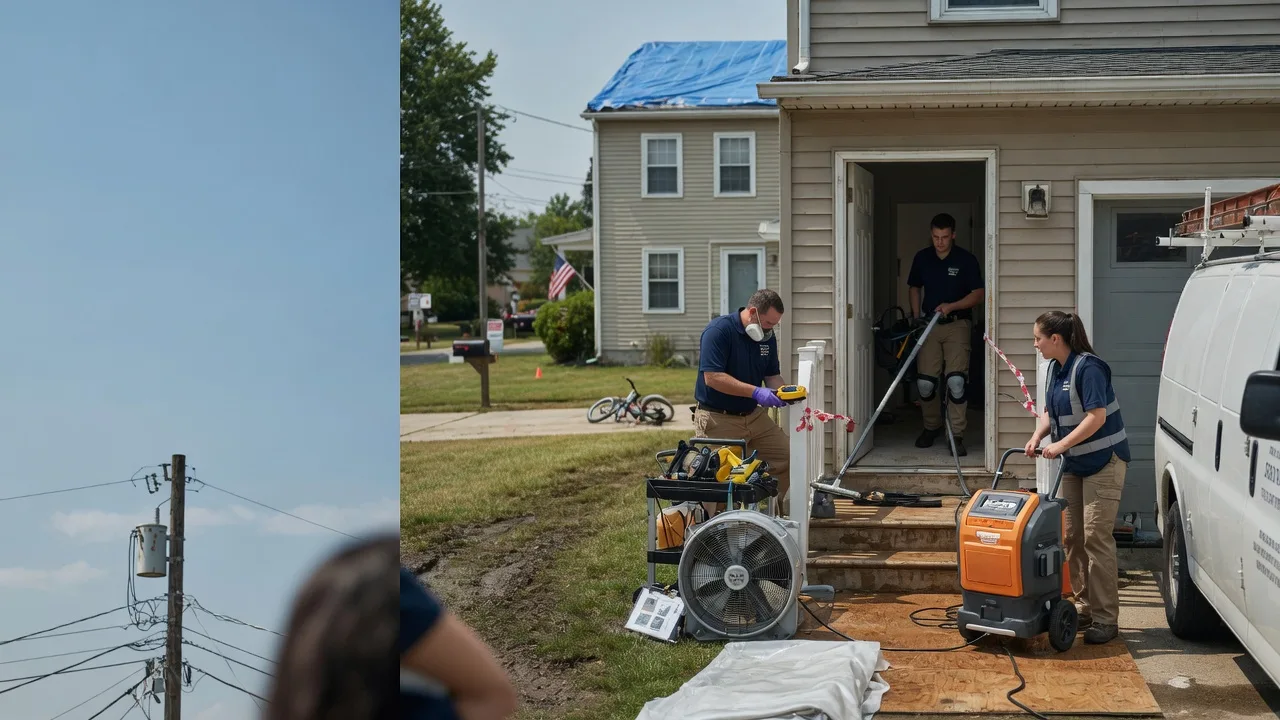 Water Damage Repair in Oak Hall, VA near me